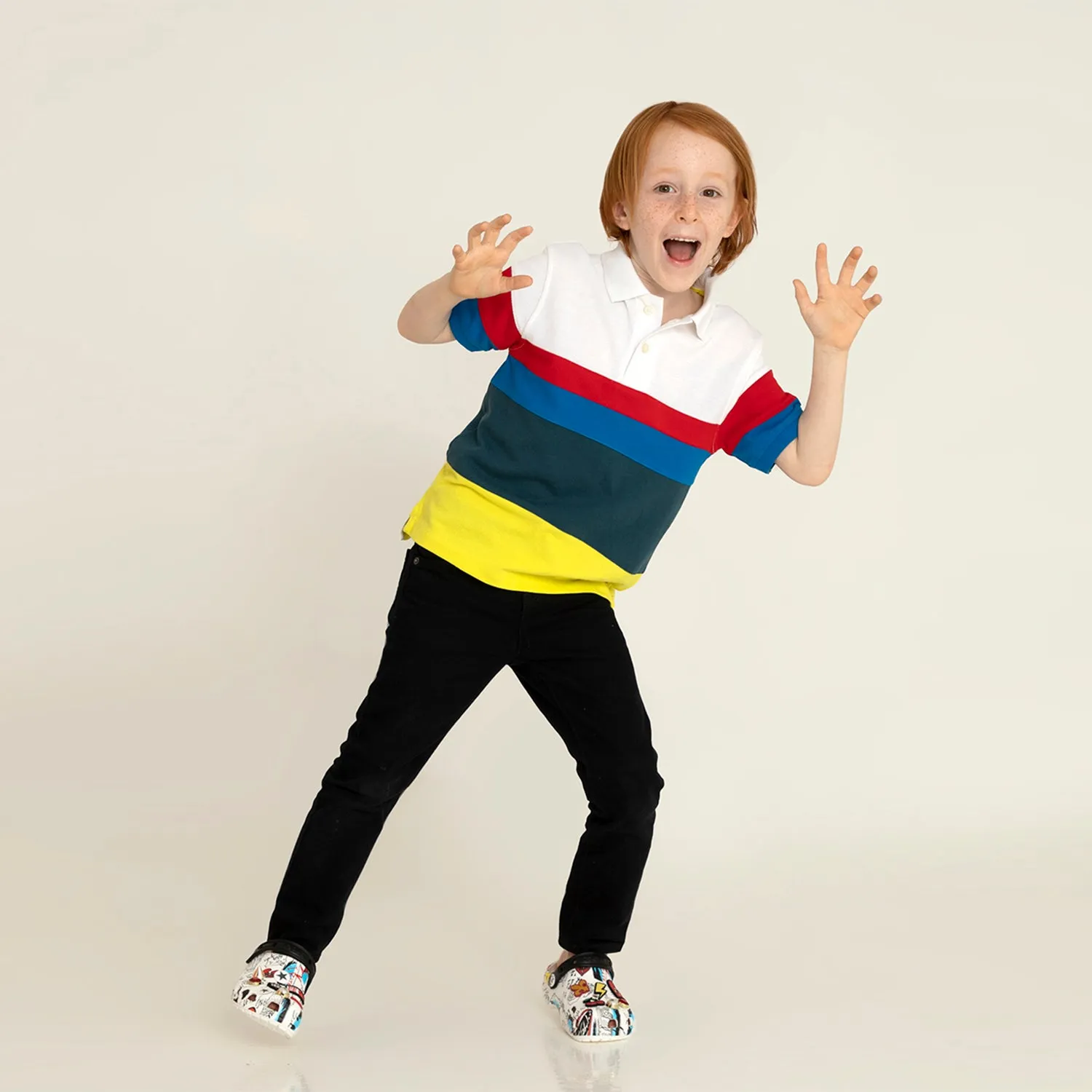 Deckered Polo Tshirt