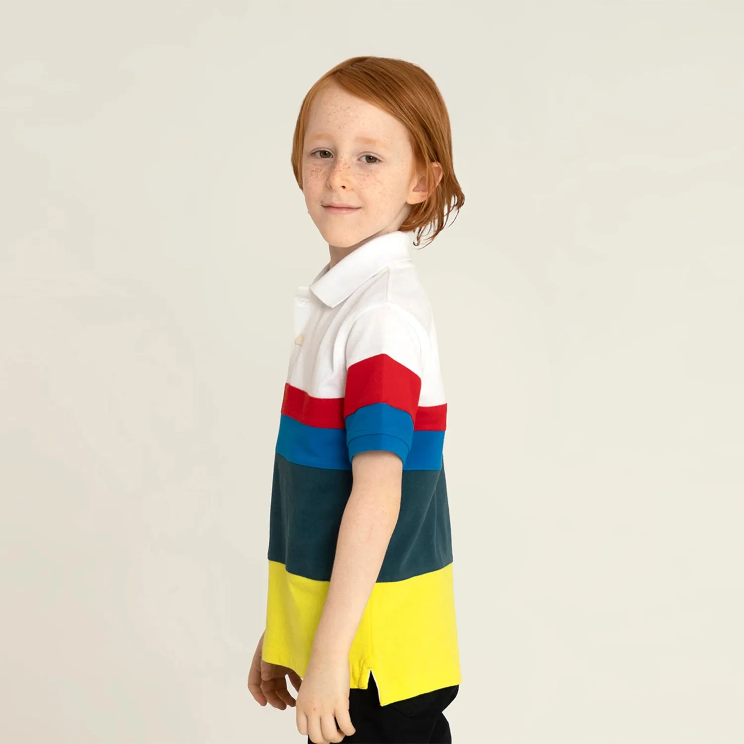 Deckered Polo Tshirt