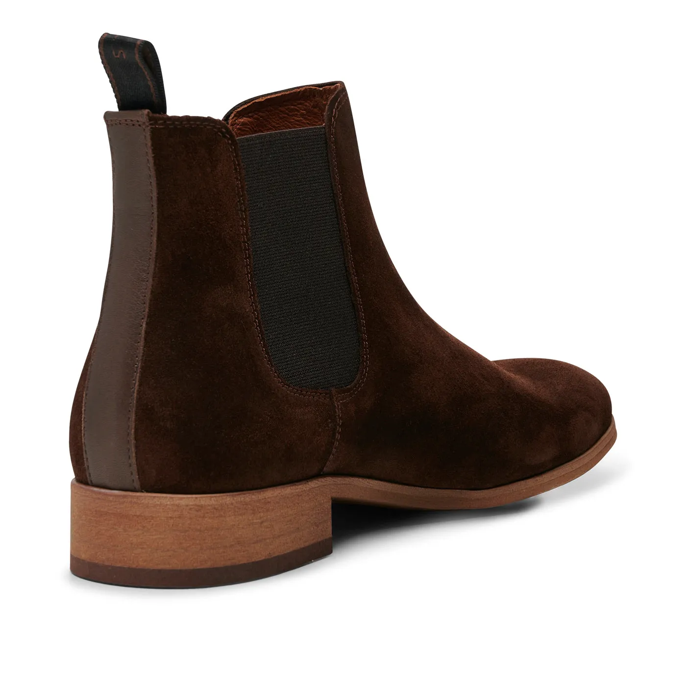 Dev chelsea boot waxed - BROWN