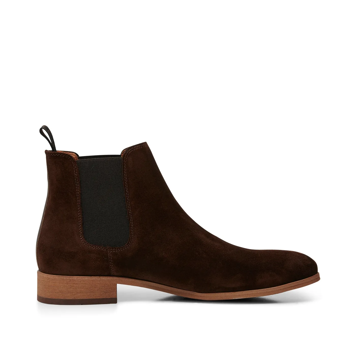 Dev chelsea boot waxed - BROWN