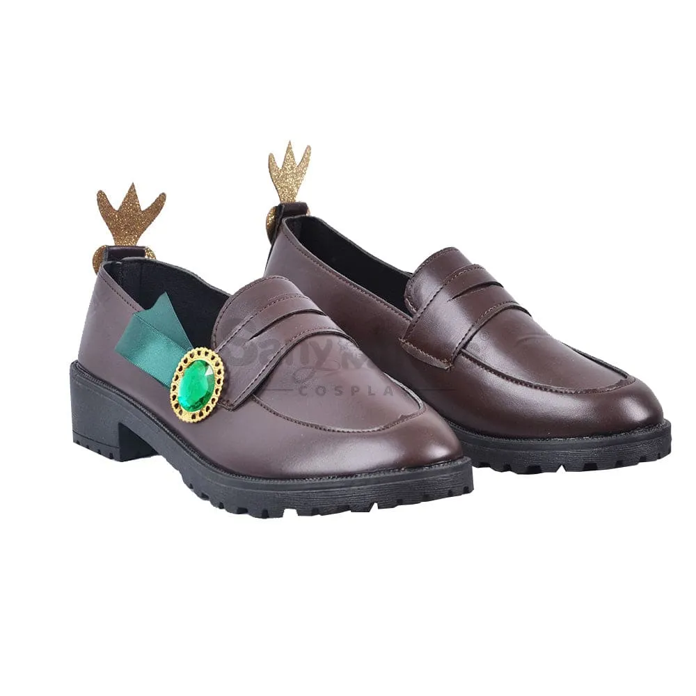 Game Genshin Impact Cosplay Barbatos/Venti Cosplay Shoes