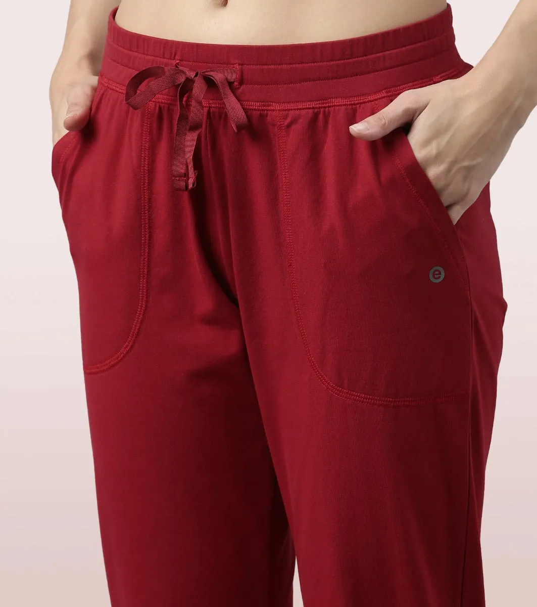 Lounge Jogger | Full Length Cotton Spandex Jogger