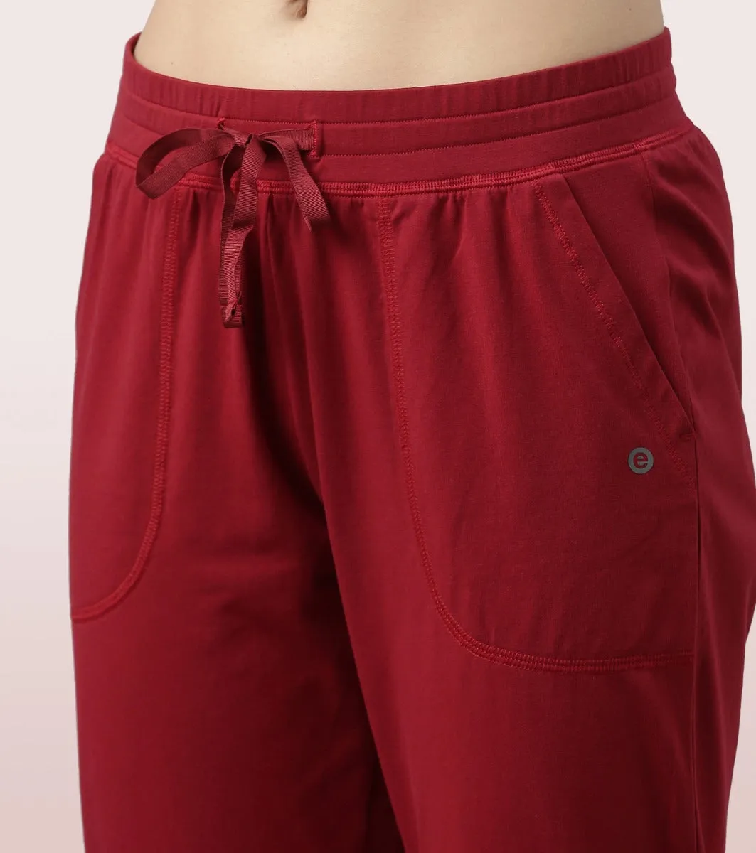 Lounge Jogger | Full Length Cotton Spandex Jogger